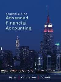 Essentials of advanced financial accounting