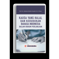 Kausa Yang Halal Dan Kedudukan Bahasa Indonesia Dalam Hukum Perjanjian
