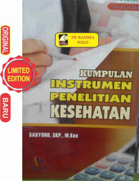 Kumpulan Instrumen Penelitian Kesehatan