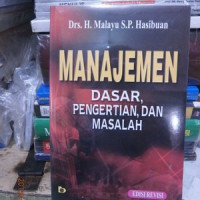 Manajemen Dasar Pengertian Dan Masalah