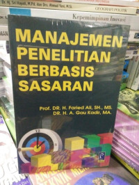 Manajemen Penelitian Berbasis Sasaran