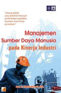 manajemen sumber daya manusia pada kinerja industri