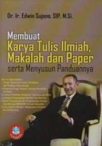 Membuat Karya Tulis Ilmiah Makalah Dan Paper Serta Menyusun Panduannya
