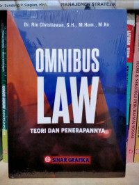 Omnibus Law Teori Dan Penerapannya