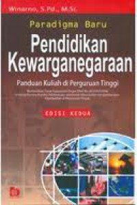 Paradigma Baru : Pendidikan Kewarganegaraan