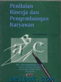 Penilaian Kinerja Dan Pengembangan  Karyawan  Edisi Pertama