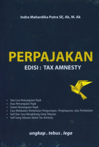 Perpajakan  : Edisi Tax Amnesty