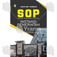 SOP  : Standar Operasional Prosedur Instansi Pemerintah