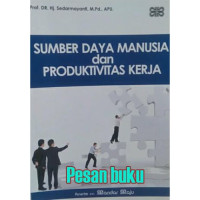 Sumber daya manusia dan produktivitas kerja