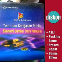 Teori Dan Kebijakan Publik Ekonomi SDM